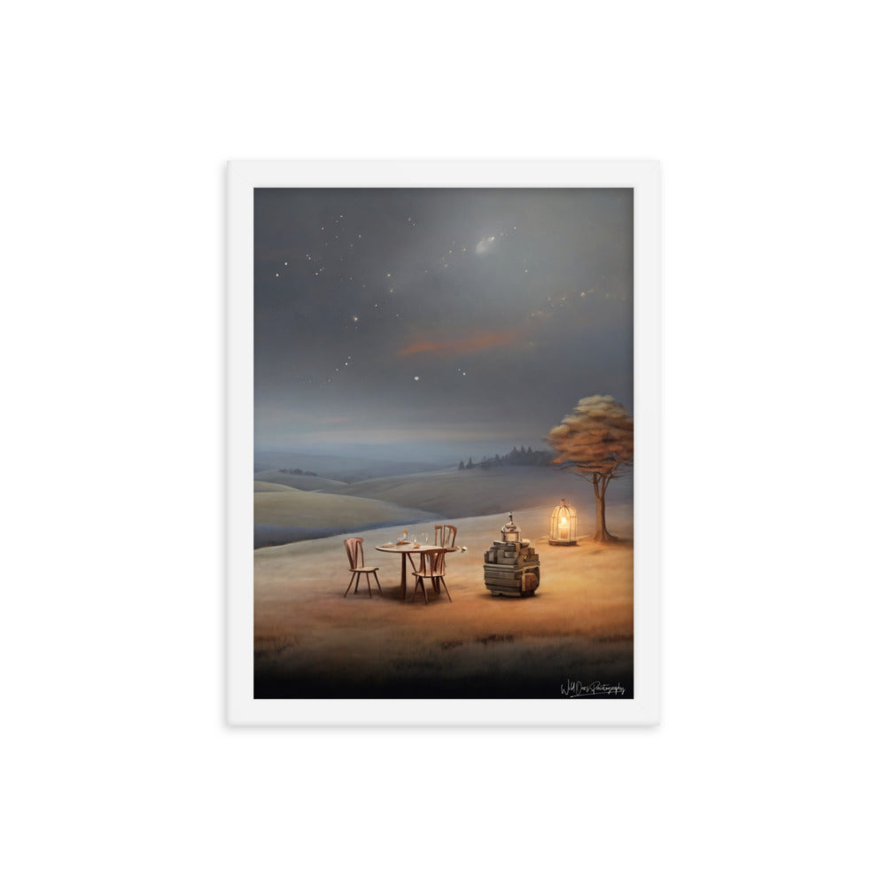 Prairie Tea - Framed Paintography