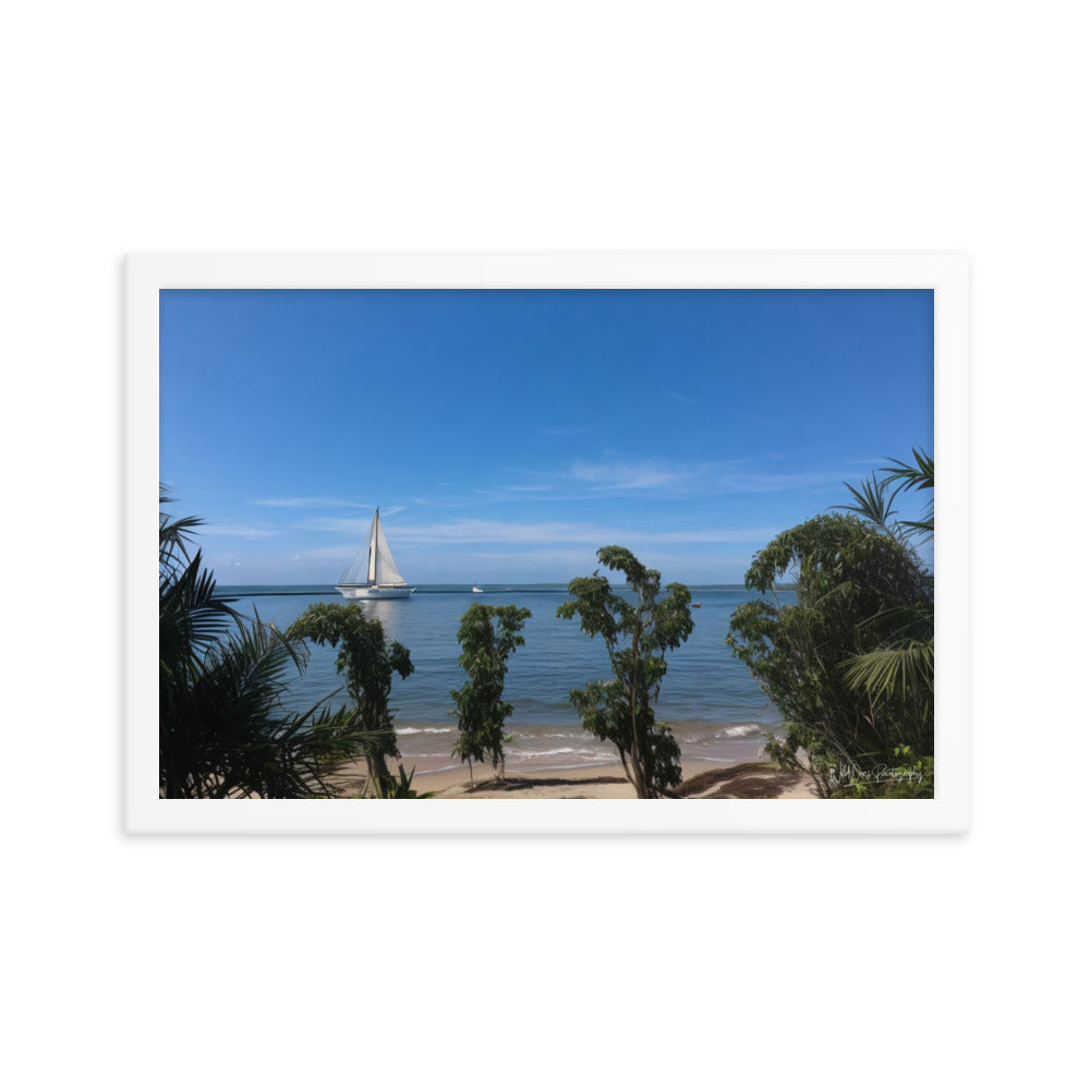 Sail Away - Framed Paintography