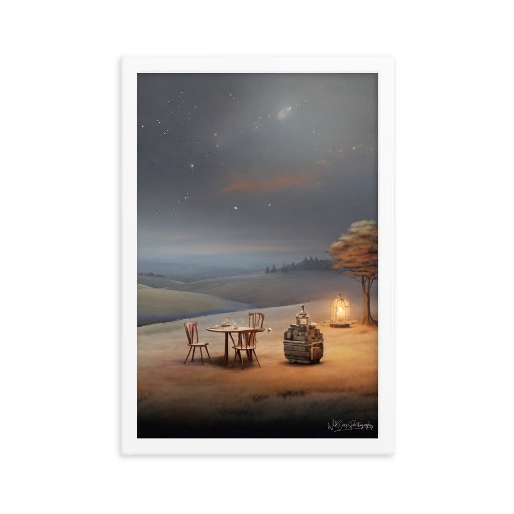 Prairie Tea - Framed Paintography