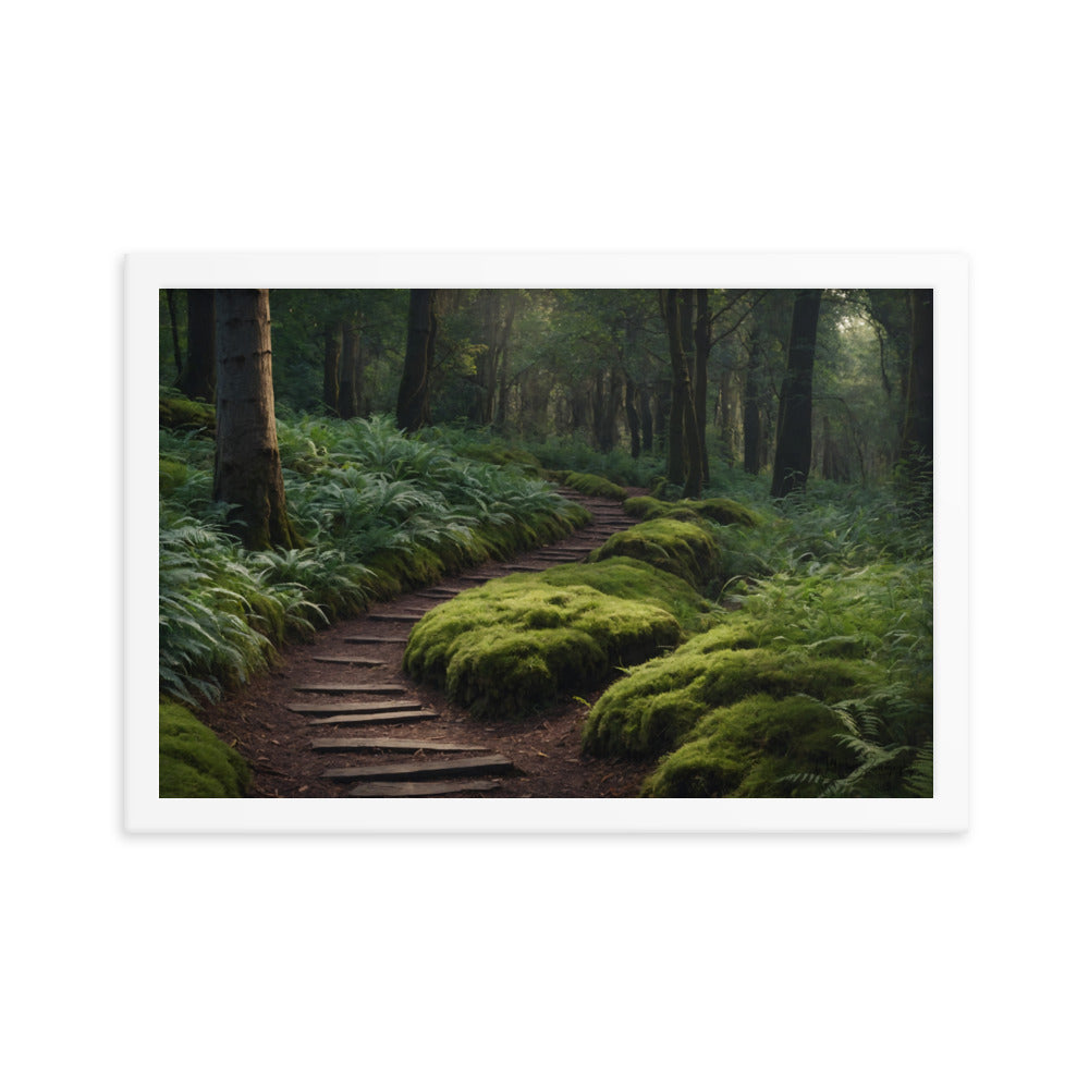 Nature's Way - Framed Paintography