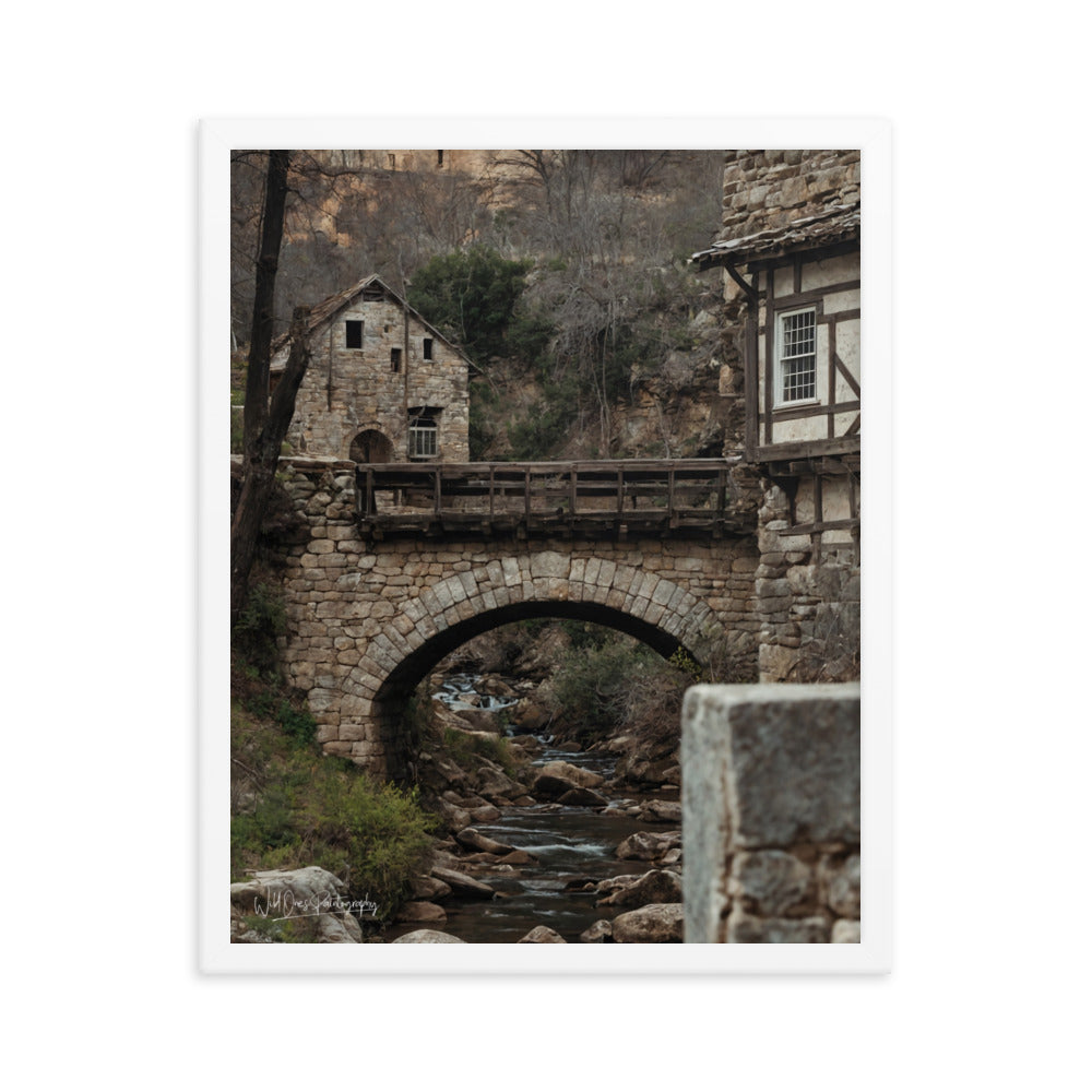 Timeless Town - Framed Paintography