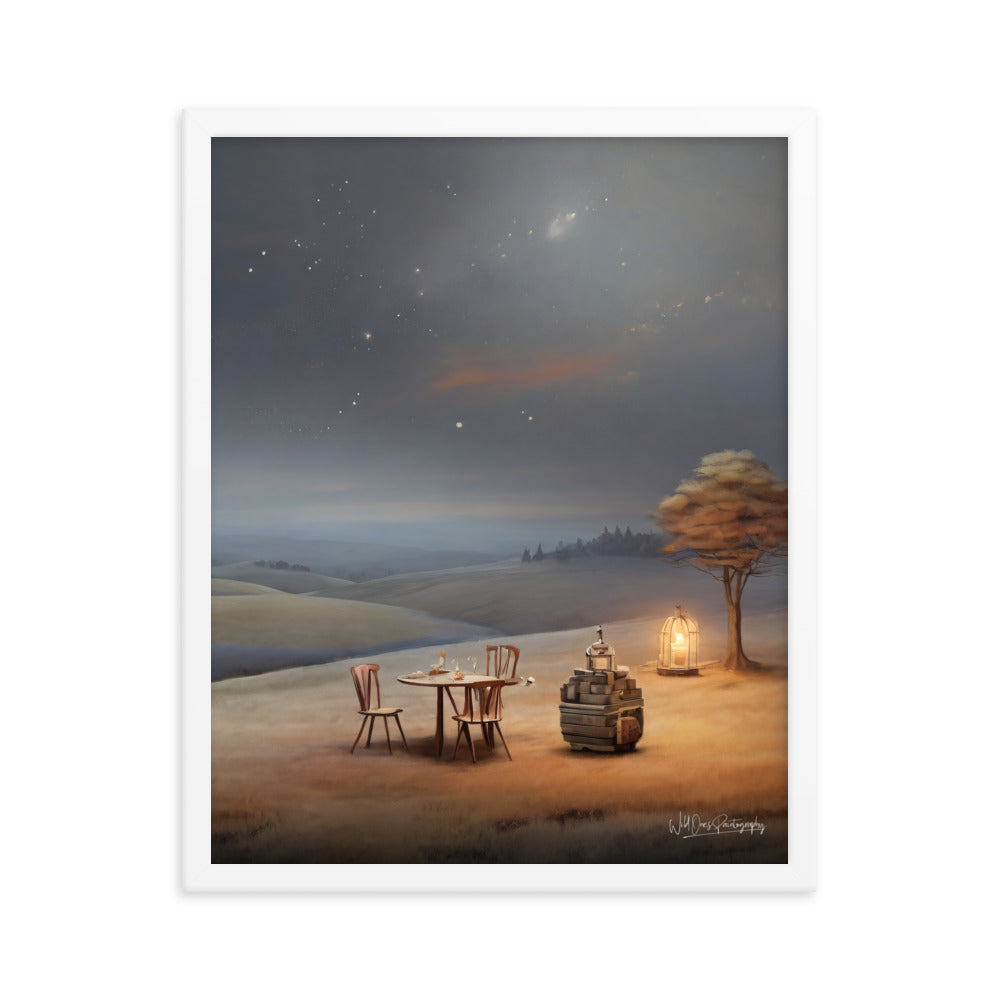 Prairie Tea - Framed Paintography
