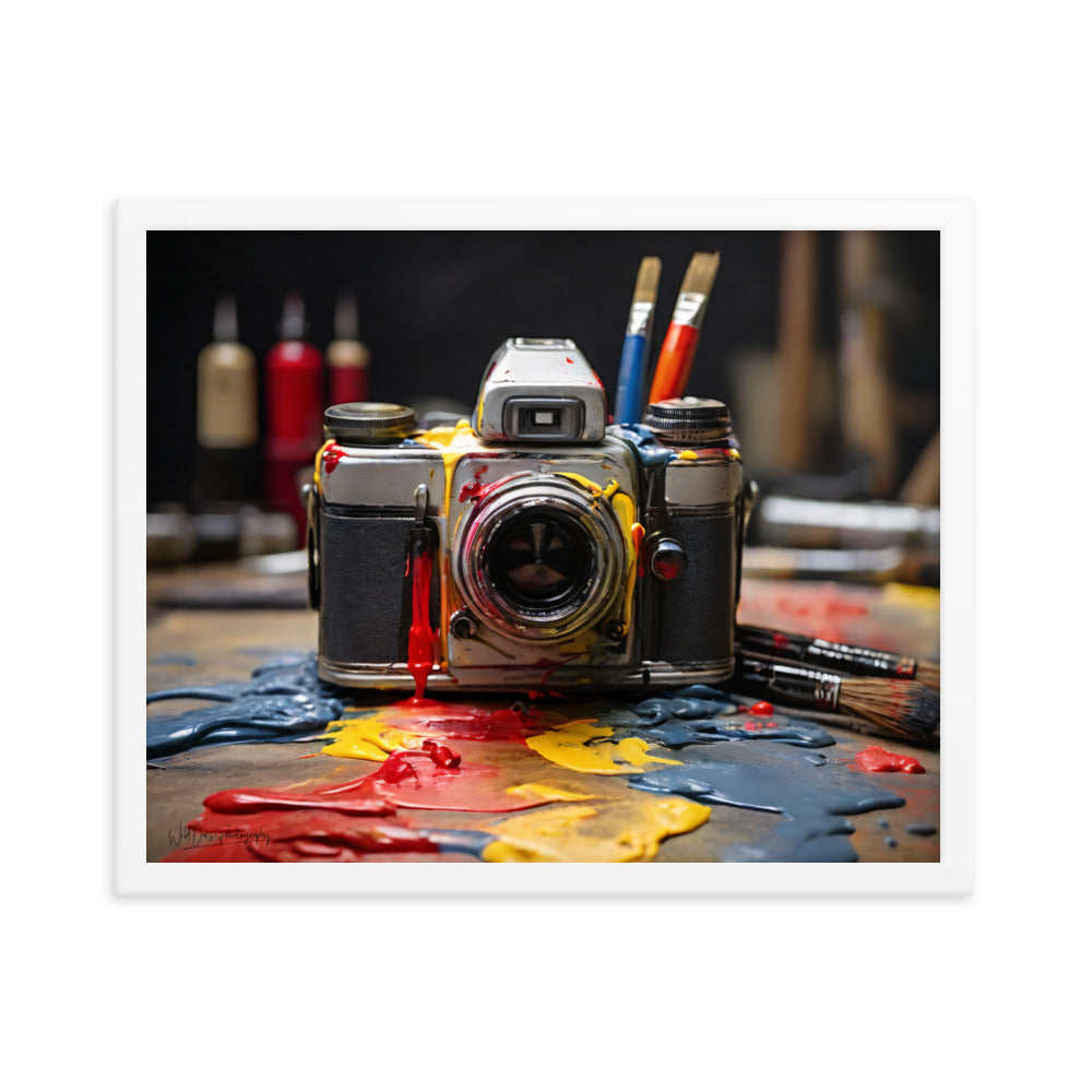 Wild Optic - Framed photo paper poster