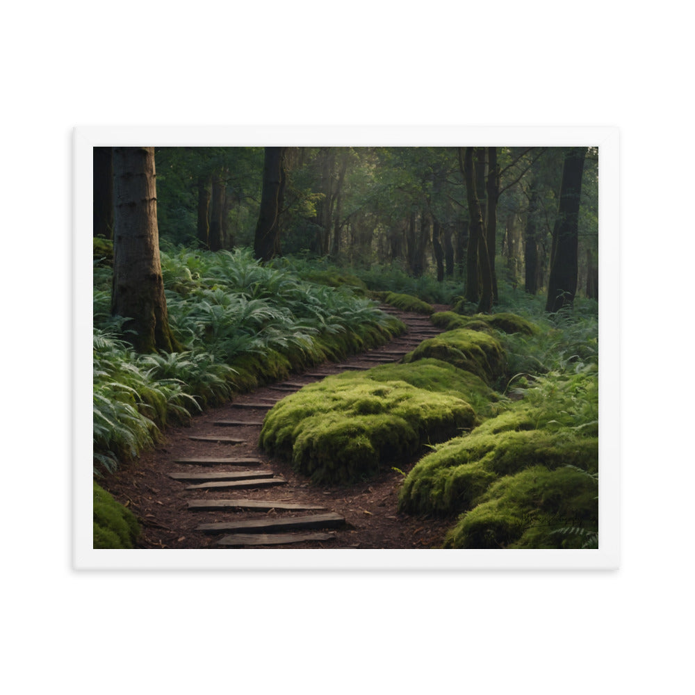 Nature's Way - Framed Paintography
