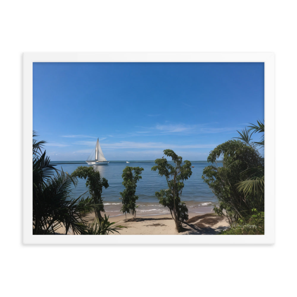 Sail Away - Framed Paintography