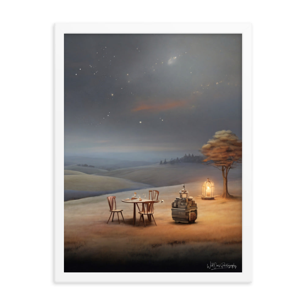 Prairie Tea - Framed Paintography
