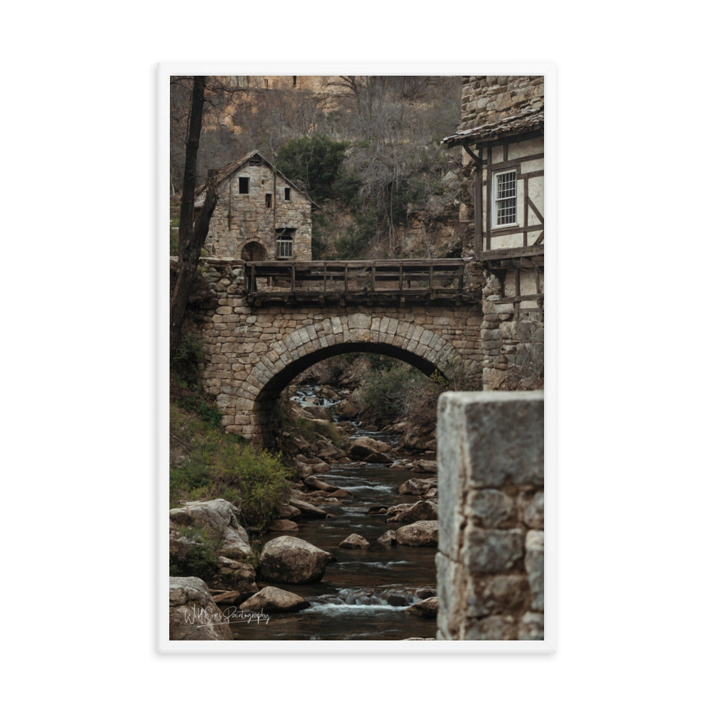 Timeless Town - Framed Paintography