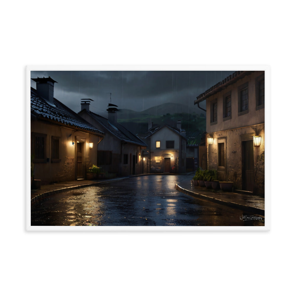 Rainy Day - Framed Paintography