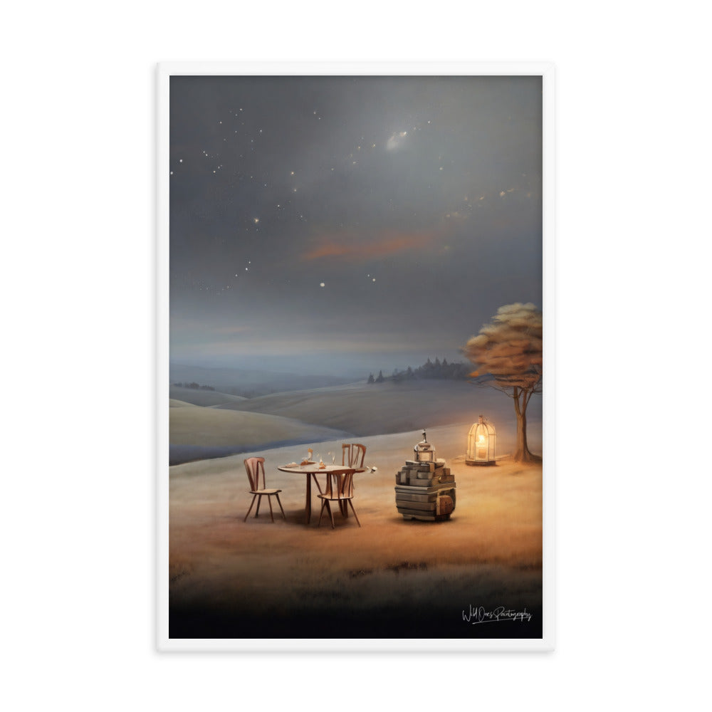 Prairie Tea - Framed Paintography
