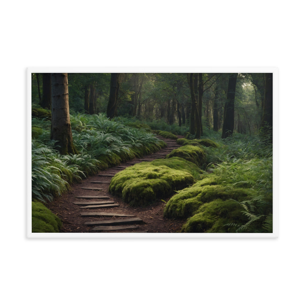 Nature's Way - Framed Paintography