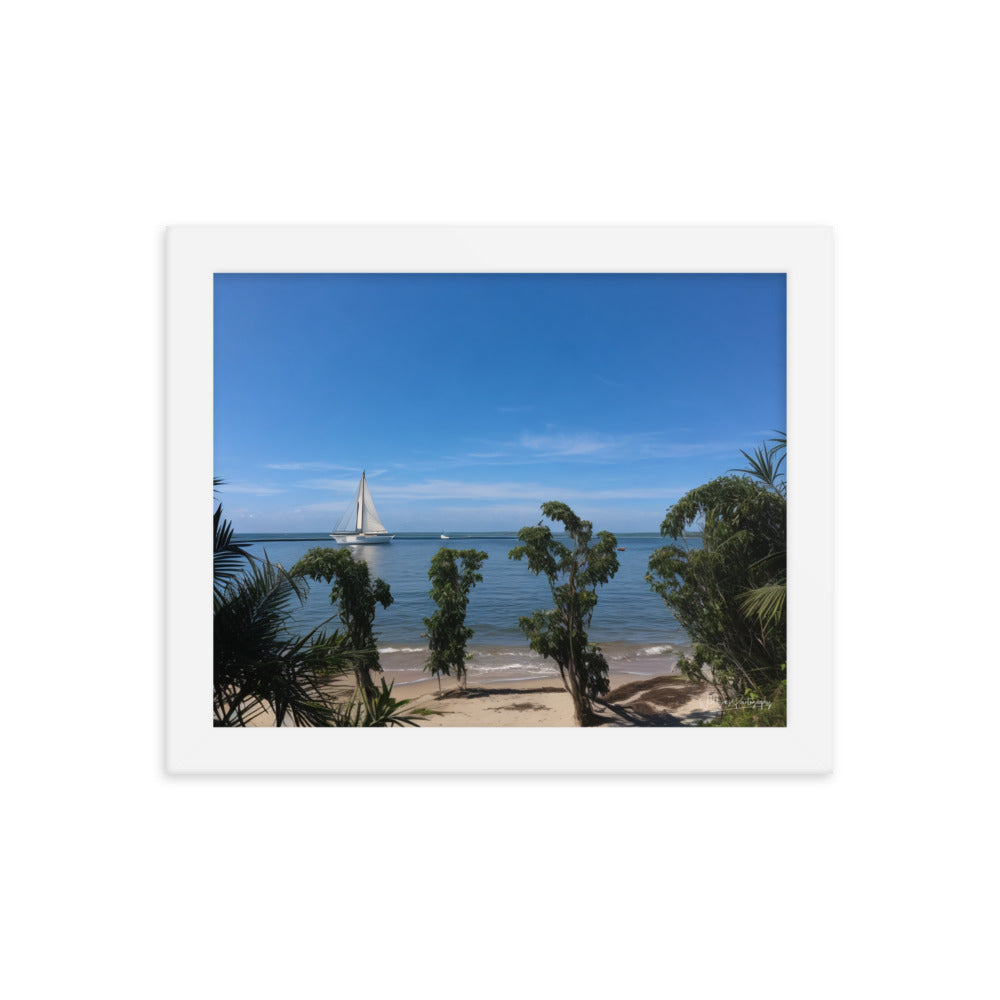 Sail Away - Framed Paintography