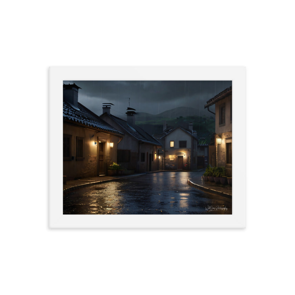 Rainy Day - Framed Paintography
