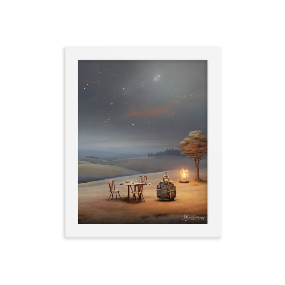 Prairie Tea - Framed Paintography