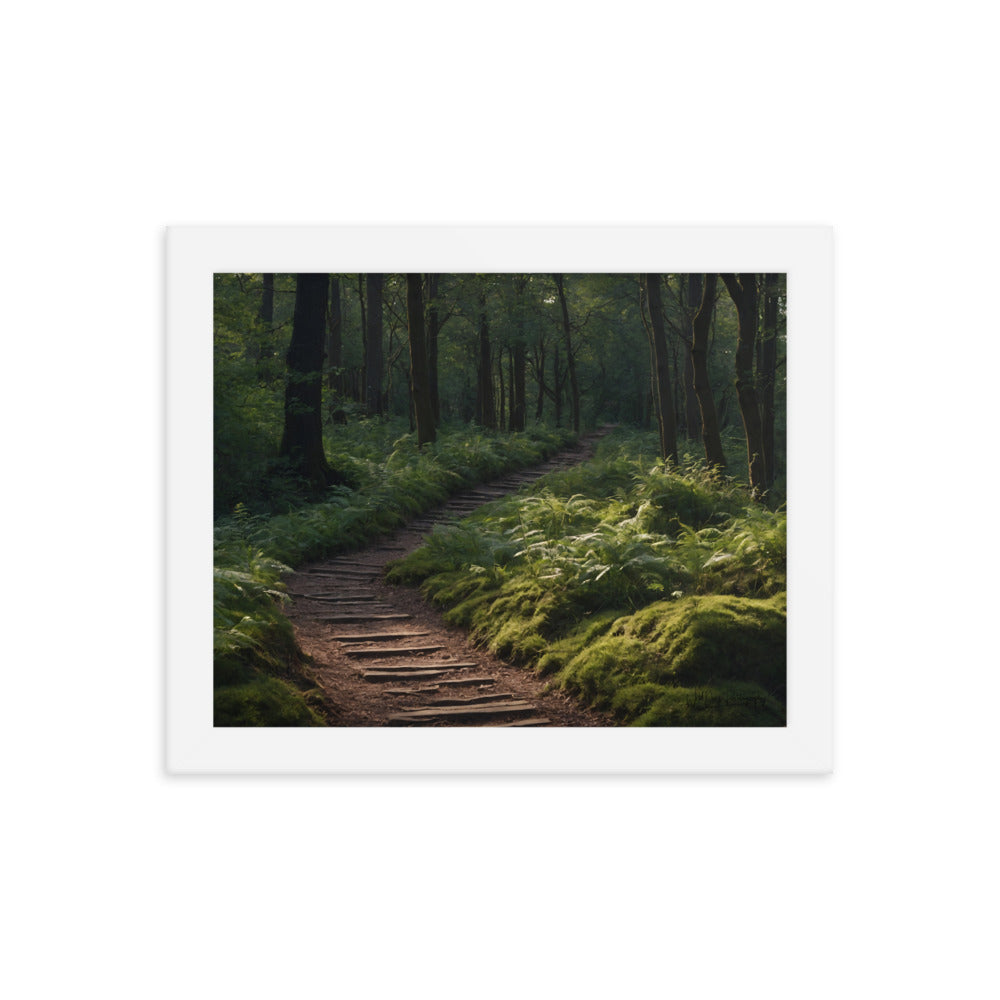 Nature's Forgotten Way - Framed Paintography